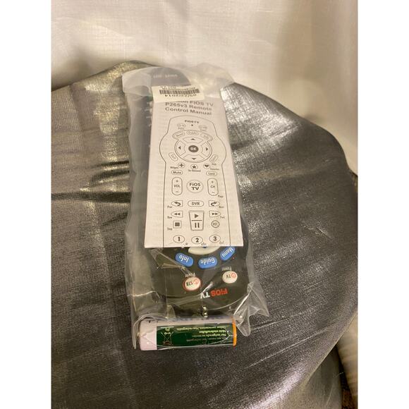 Verizon Fios TV P265v3 RC New in Sealed Bag, with instructions and batteries - Picture 1 of 8